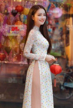 vải chấm bi 5591 AD 5591