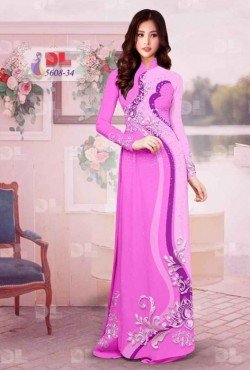 vải hoạ tiết 5608 AD 5608