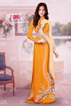vải hoạ tiết 5608 AD 5608