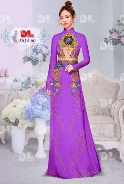 Vải hoạ tiết hoa văn 5614 AD 5614