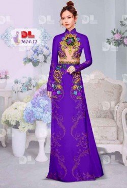 Vải hoạ tiết hoa văn 5614 AD 5614