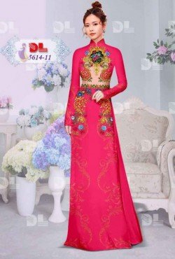Vải hoạ tiết hoa văn 5614 AD 5614
