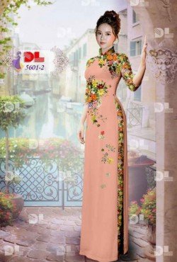 Vải hoa nguyên áo  5601 AD 5601