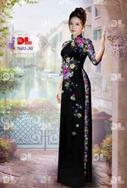 Vải hoa nguyên áo  5601 AD 5601