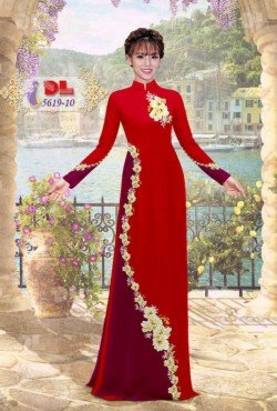 Vải hoa hồng 5619 AD 5619