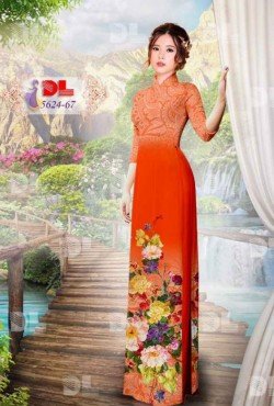 Vải hoa  3D 5624 AD 5624