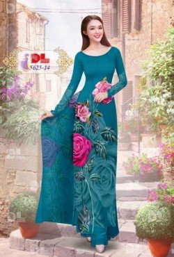 Vải hoa hồng 5625 AD 5625
