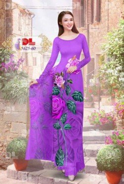Vải hoa hồng 5625 AD 5625