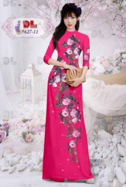 Vải hoa hồng 5627 AD 5627