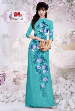 Vải hoa hồng 5627 AD 5627