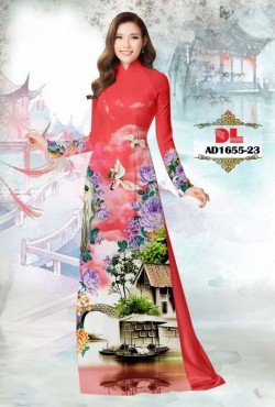 Vải phong cảnh 1655 AD 1655