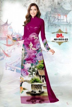 Vải phong cảnh 1655 AD 1655