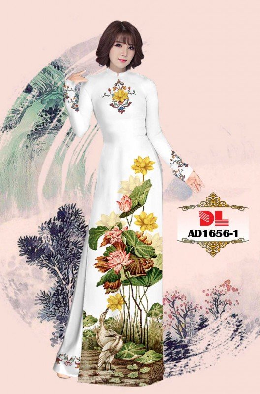 Vải hoa súng 1656