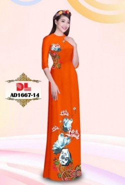 Vải  hoa sen 1667 AD 1667