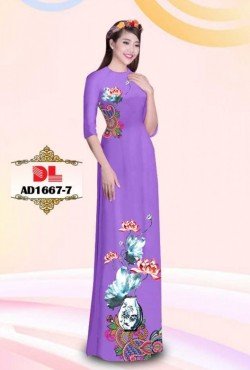 Vải  hoa sen 1667 AD 1667