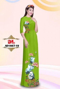 Vải  hoa sen 1667 AD 1667