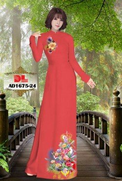 Vải áo dài con cò 1675 AD 1675