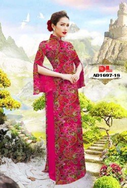 Vải aó dài hoạ tiết 1697 AD 1697