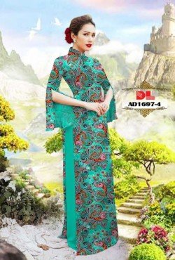 Vải aó dài hoạ tiết 1697 AD 1697