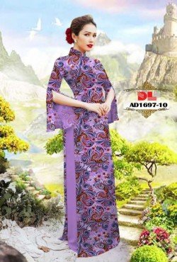 Vải aó dài hoạ tiết 1697 AD 1697