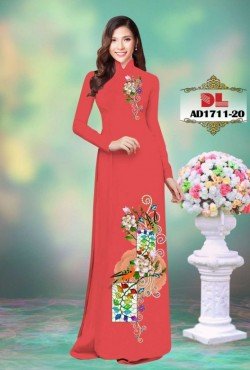 Vải áo dài hoa 1711 AD 1711