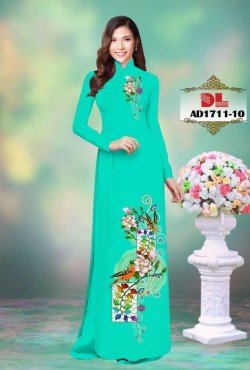 Vải áo dài hoa 1711 AD 1711