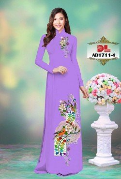 Vải áo dài hoa 1711 AD 1711
