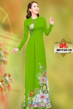 Vải áo dài hoa 1725 AD 1725