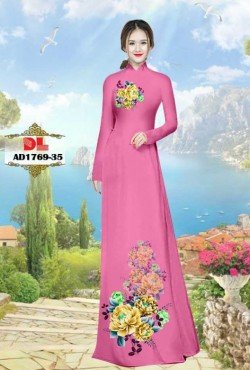 Vải áo dài hoa 1769 AD 1769