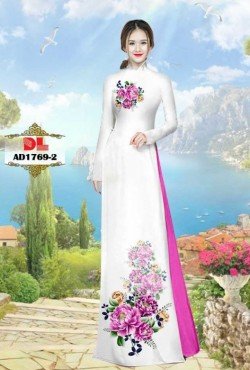 Vải áo dài hoa 1769 AD 1769