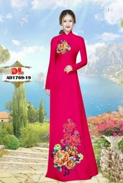 Vải áo dài hoa 1769 AD 1769