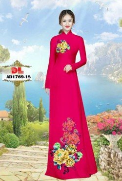 Vải áo dài hoa 1769 AD 1769