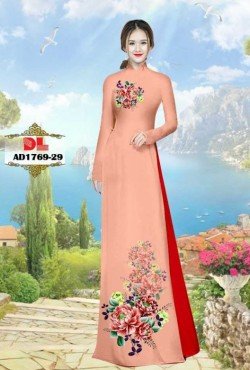 Vải áo dài hoa 1769 AD 1769