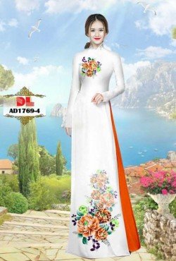 Vải áo dài hoa 1769 AD 1769