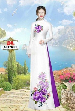 Vải áo dài hoa 1769 AD 1769