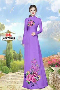 Vải áo dài hoa 1769 AD 1769