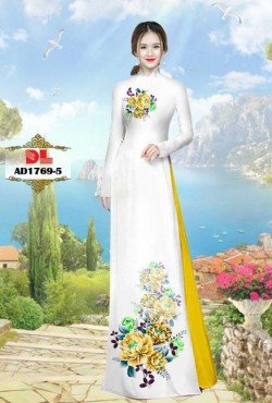 Vải áo dài hoa 1769 AD 1769