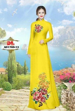 Vải áo dài hoa 1769 AD 1769