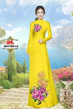 Vải áo dài hoa 1769 AD 1769