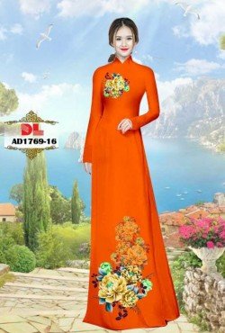 Vải áo dài hoa 1769 AD 1769