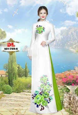 Vải áo dài hoa 1769 AD 1769