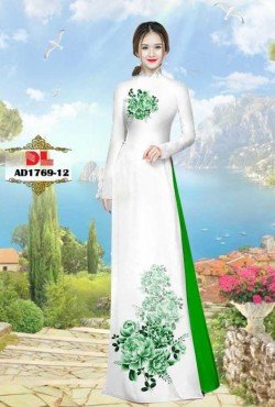 Vải áo dài hoa 1769 AD 1769