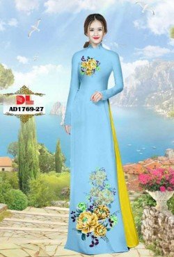 Vải áo dài hoa 1769 AD 1769