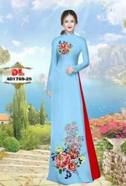 Vải áo dài hoa 1769 AD 1769