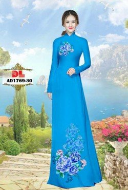 Vải áo dài hoa 1769 AD 1769