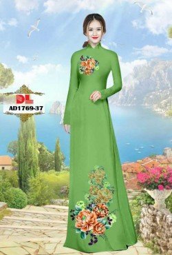 Vải áo dài hoa 1769 AD 1769