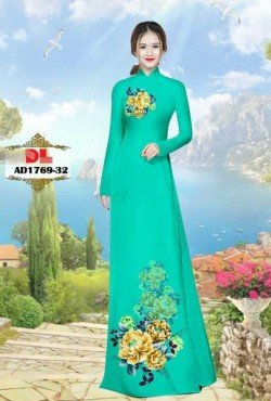 Vải áo dài hoa 1769 AD 1769