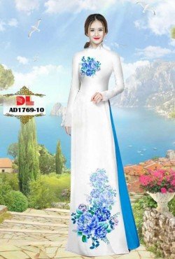 Vải áo dài hoa 1769 AD 1769