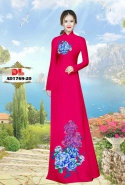 Vải áo dài hoa 1769 AD 1769