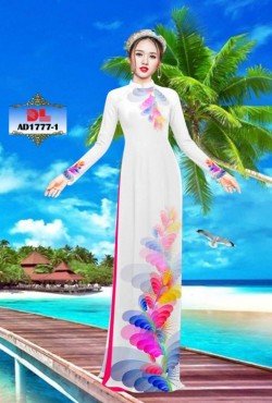 Vải áo dài hoạ tiết 1777 AD 1777